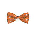 Orange Halloween Dog Bow Tie