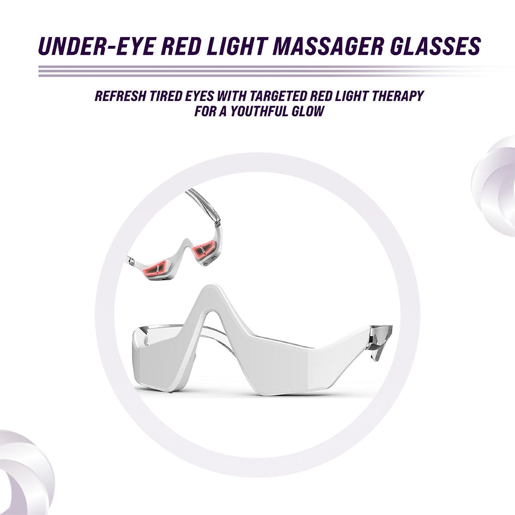 Under-Eye Red Light Therapy Device