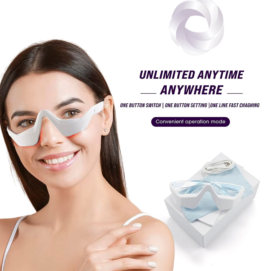 Under-Eye Red Light Therapy Device