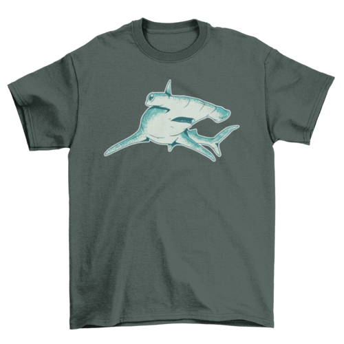 Hammerhead Shark Graphic T-Shirt