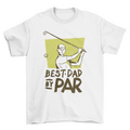 Best Dad Golf Graphic T-Shirt
