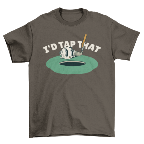 Funny Golf Quote Graphic T-Shirt