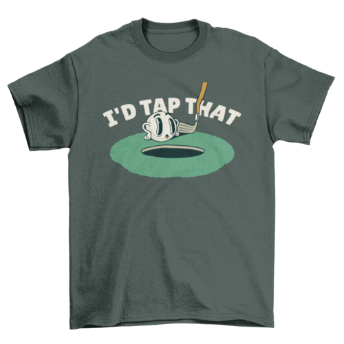 Funny Golf Quote Graphic T-Shirt