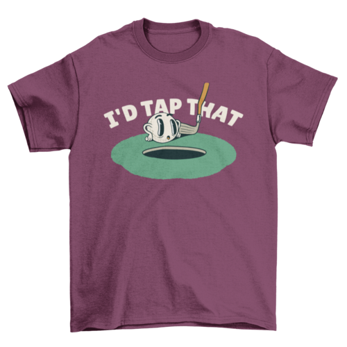 Funny Golf Quote Graphic T-Shirt