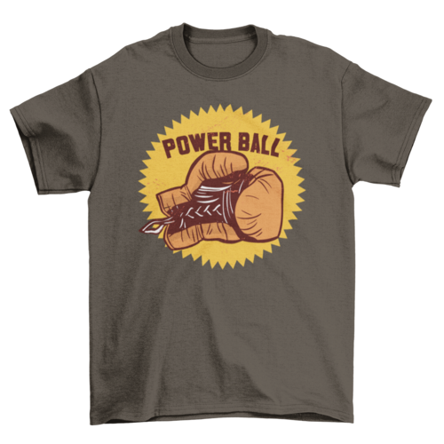 Boxing Glove Quote T-shirt