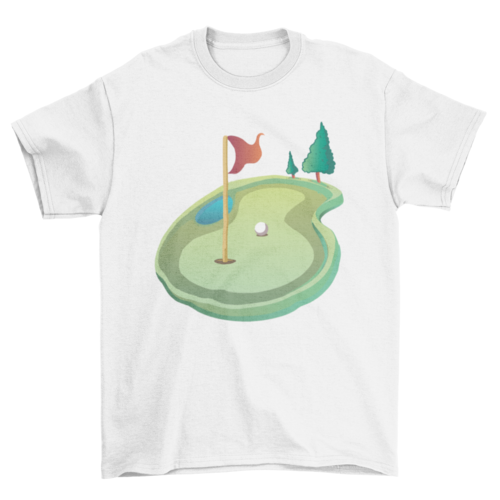 Golf Green Graphic T-Shirt