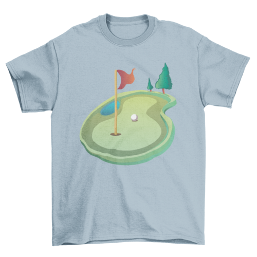 Golf Green Graphic T-Shirt