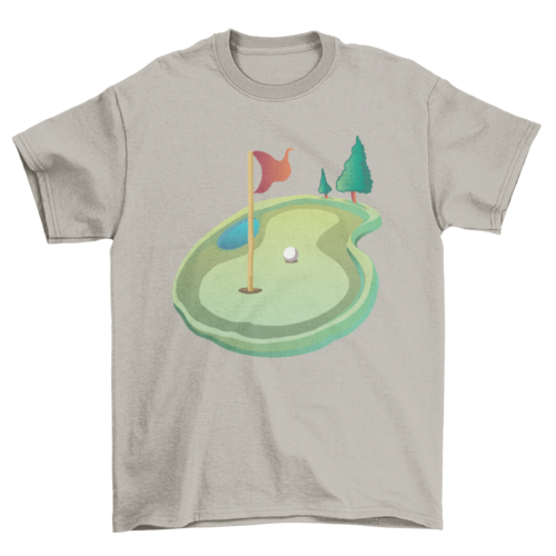 Golf Green Graphic T-Shirt