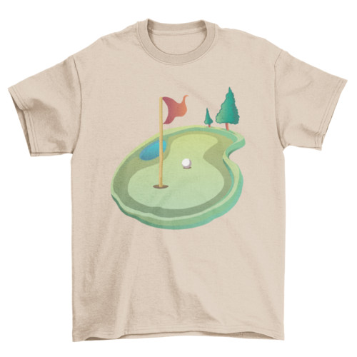 Golf Green Graphic T-Shirt