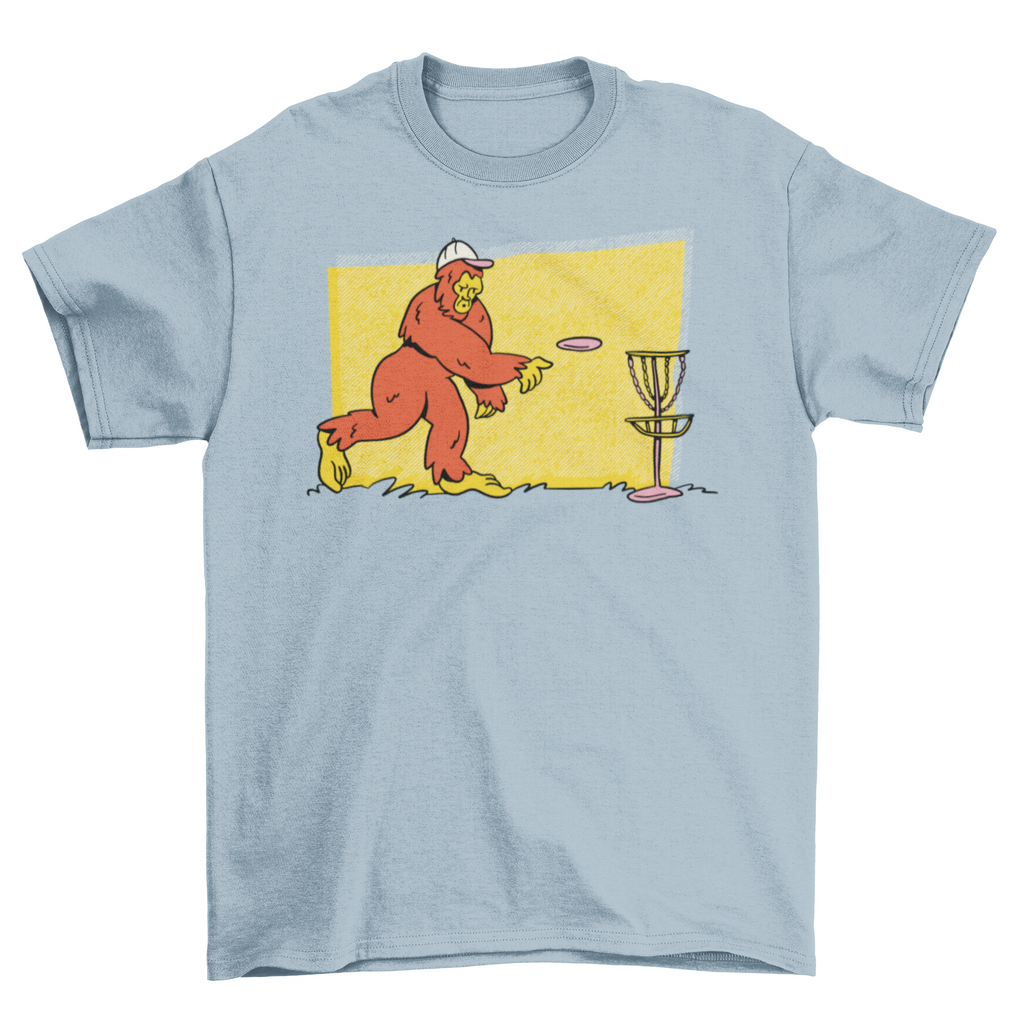 Bigfoot Disc Golf Graphic T-Shirt