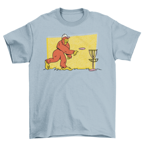 Bigfoot Disc Golf Graphic T-Shirt