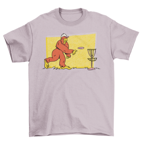 Bigfoot Disc Golf Graphic T-Shirt