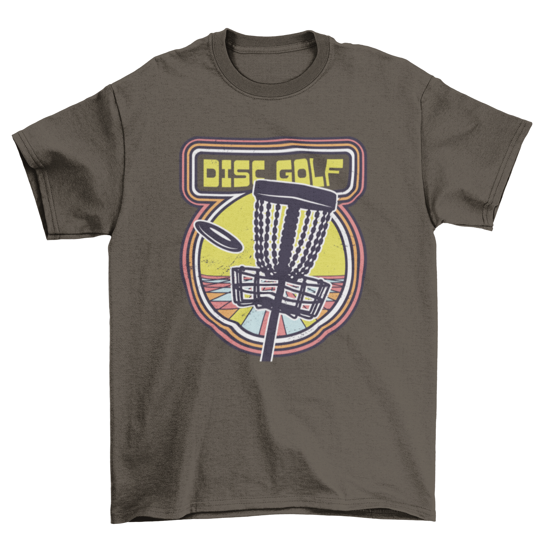 Disc Golf Retro Videogame T-Shirt