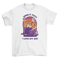 Father and Son Golf Graphic T-Shirt