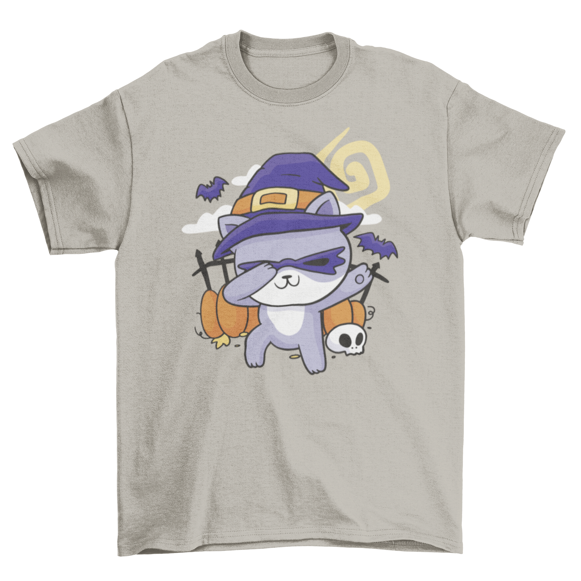 Dabbing Cat Halloween Tee