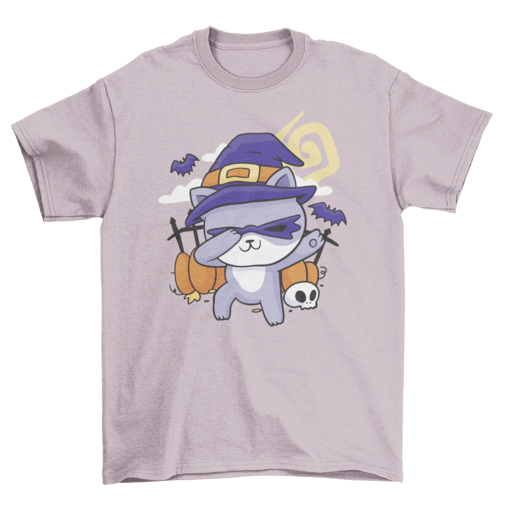 Dabbing Cat Halloween Tee