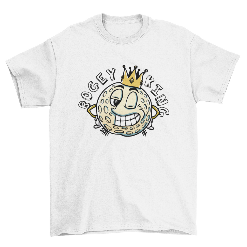 Golf Ball Crown Cartoon T-Shirt