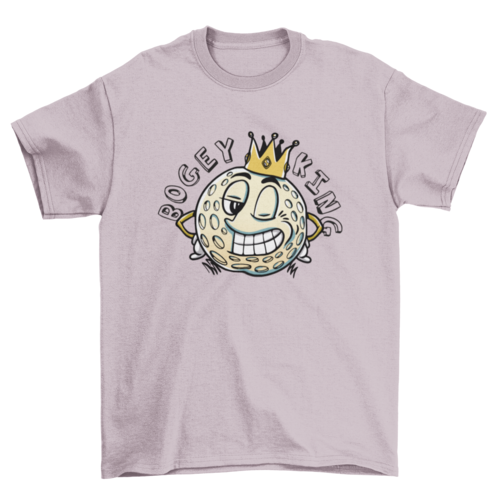 Golf Ball Crown Cartoon T-Shirt