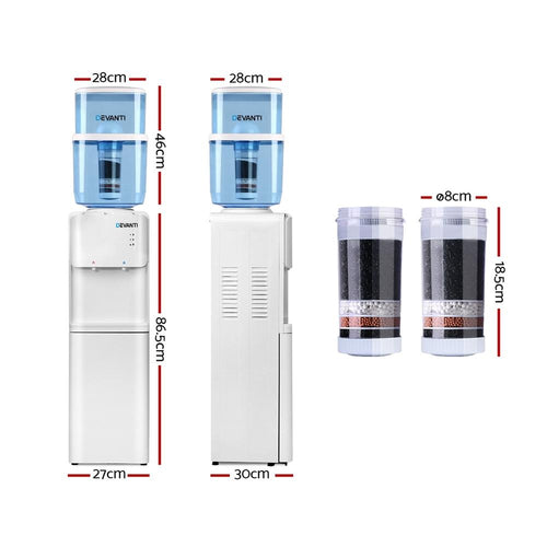 Distributeur d'eau chaude et froide 22 L avec purificateur
