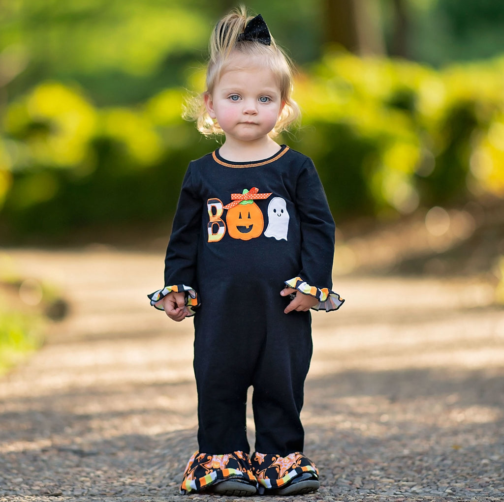 Baby Girls' Boo Halloween Outfit