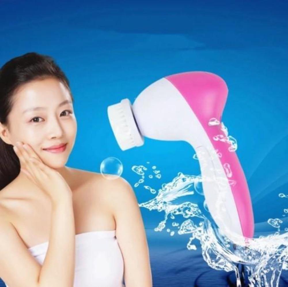 5-in-1 Facial Cleansing Brush Set