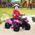 Kids Ride-On ATV Four Wheeler with Working Headlights
