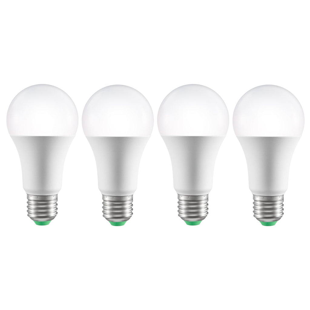 Smart LED Light Bulbs 4-Pack, Multicolor 800 Lumen WiFi