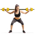 Adjustable Dumbbell and Barbell Set, 44 lb Home Gym Weights