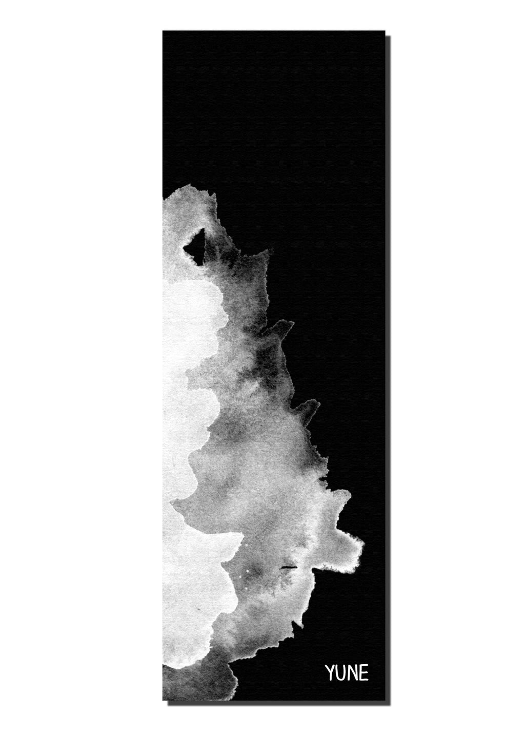 Non-Slip Cushioned Yoga Mat – Minimalist All-Black