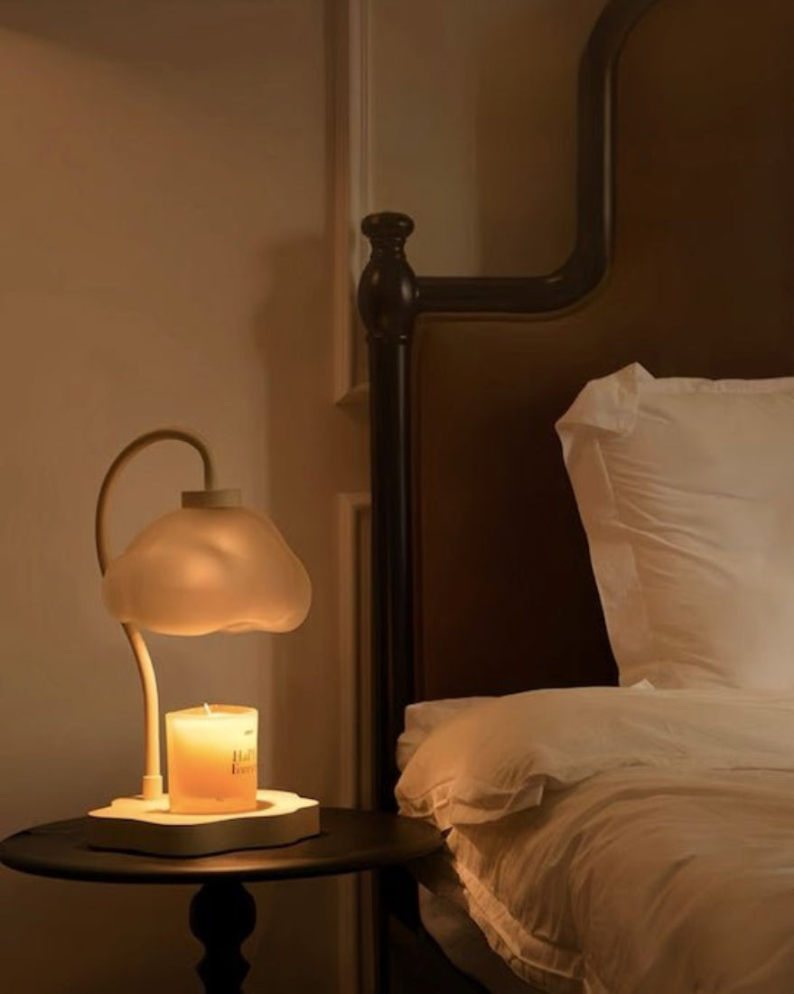 Cloud Candle Warmer Lamp with Timer