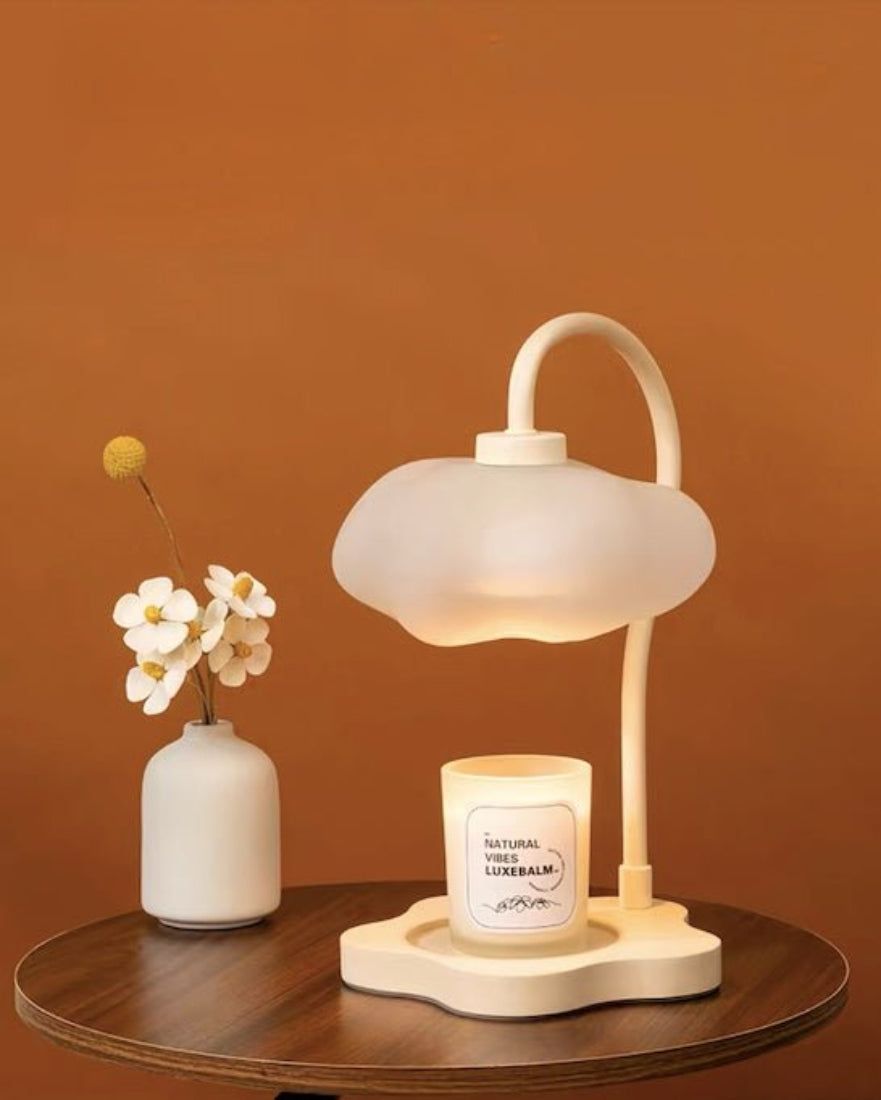 Cloud Candle Warmer Lamp with Timer