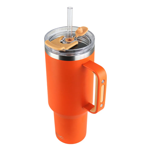 Gobelet isotherme de 1,2 L avec anse (Citrouille)