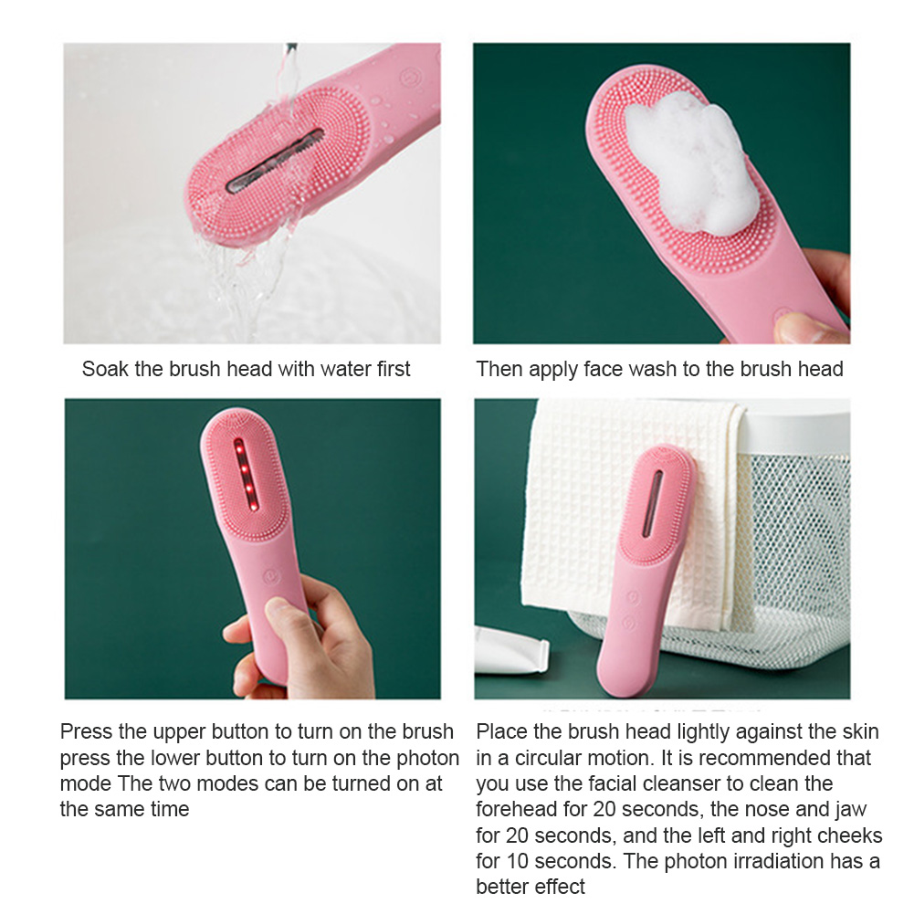 Exfoliating Electric Facial Cleansing Brush