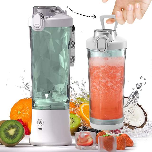 Portable Electric Juicer Blender Bottle, 600ml