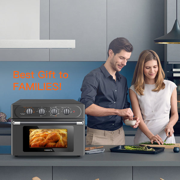 7-in-1 Air Fryer Convection Toaster Oven, 24 Qt