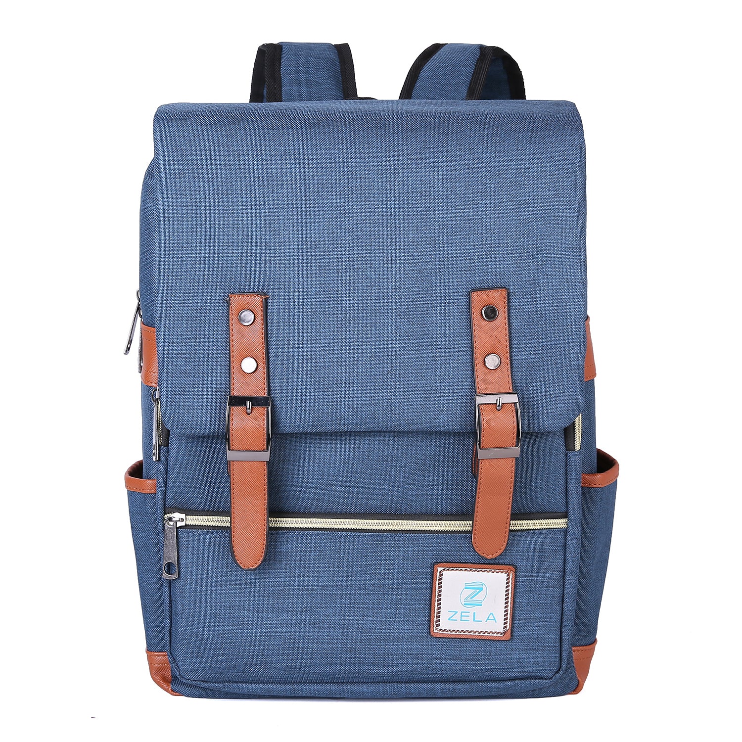 Slim 15-inch Laptop Backpack for School, Dark Blue