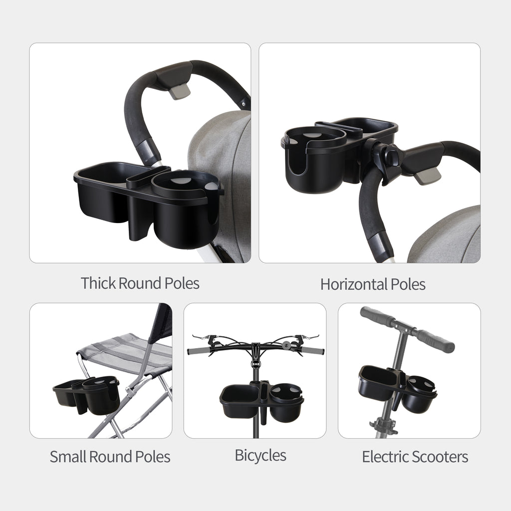 Baby Stroller Cup Holders 3 in 1