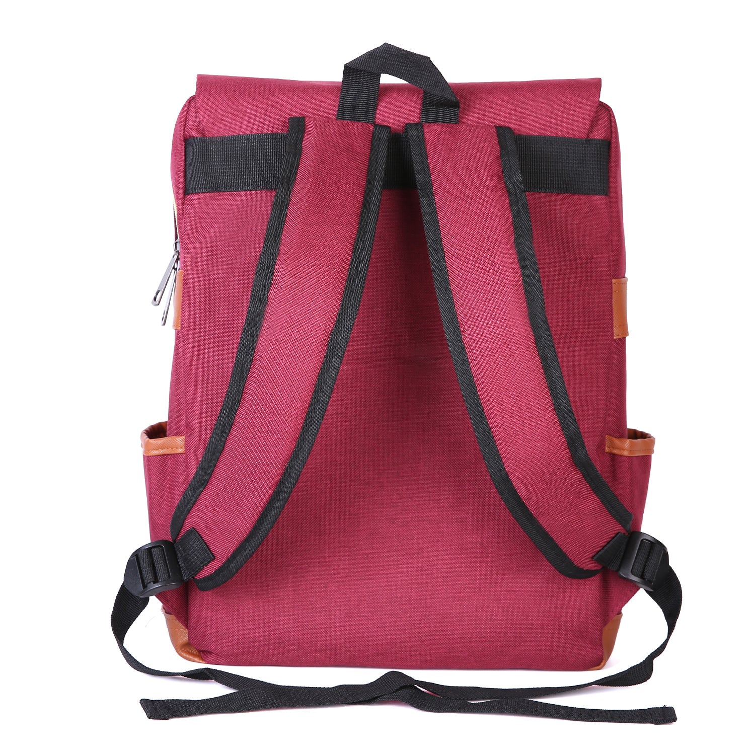 Slim Laptop Backpack, Fits 15-Inch (Wine Red)