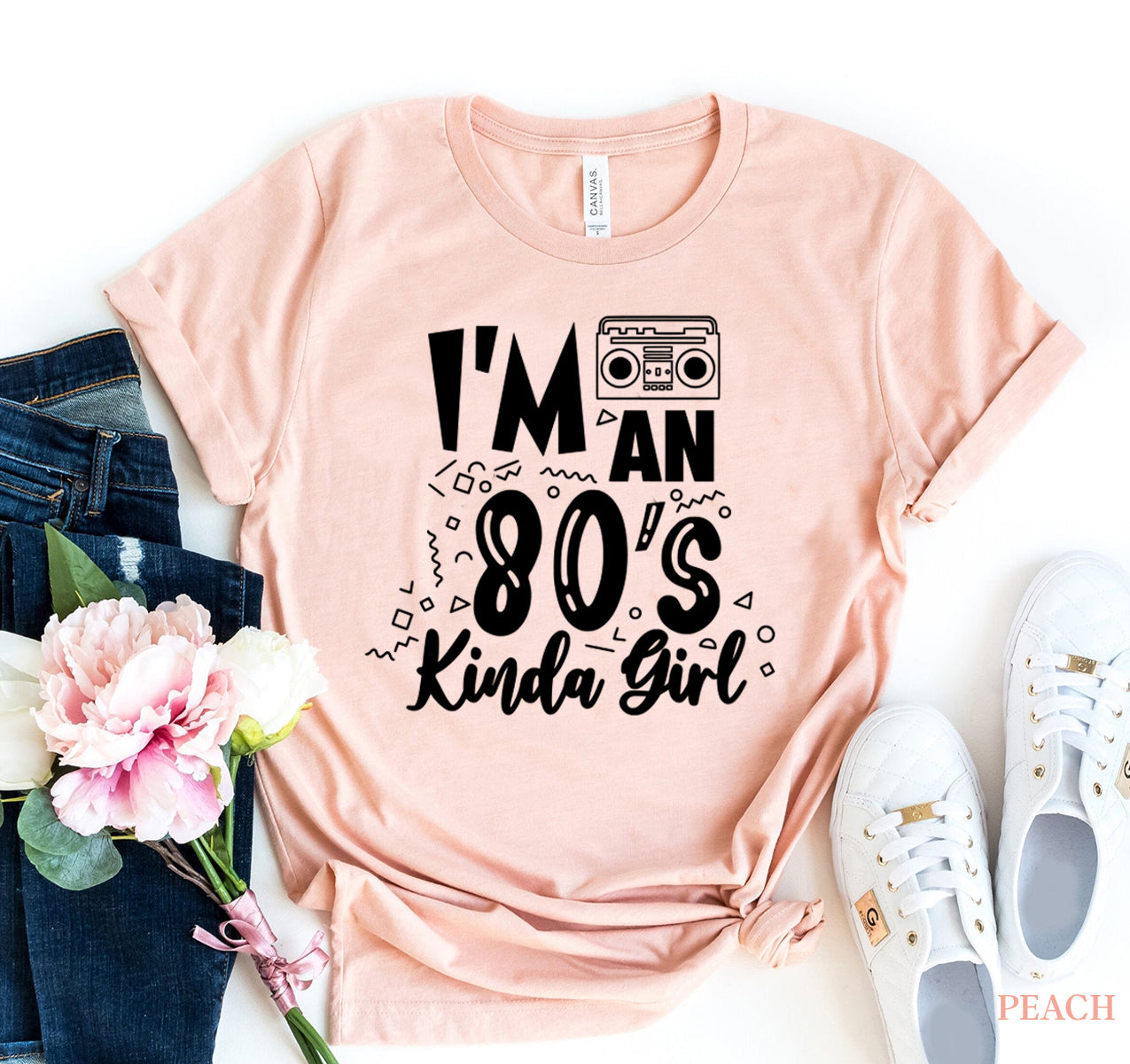 I'm an 80s Kinda Girl T-shirt