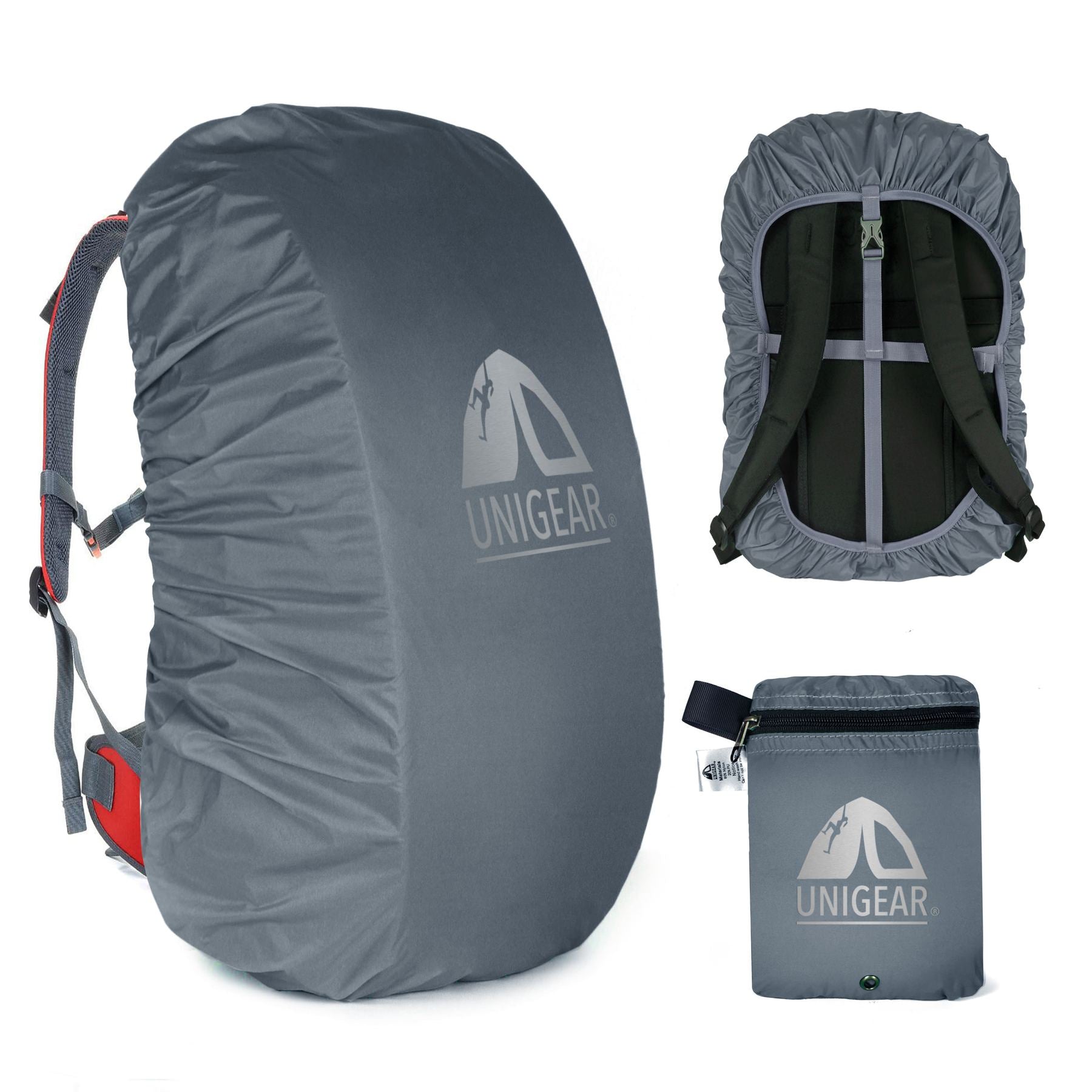 Waterproof Backpack Rain Cover, 10L to 90L
