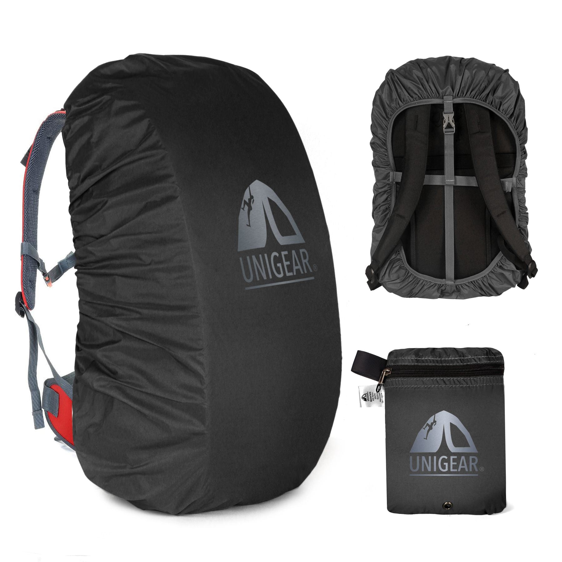 Waterproof Backpack Rain Cover, 10L to 90L