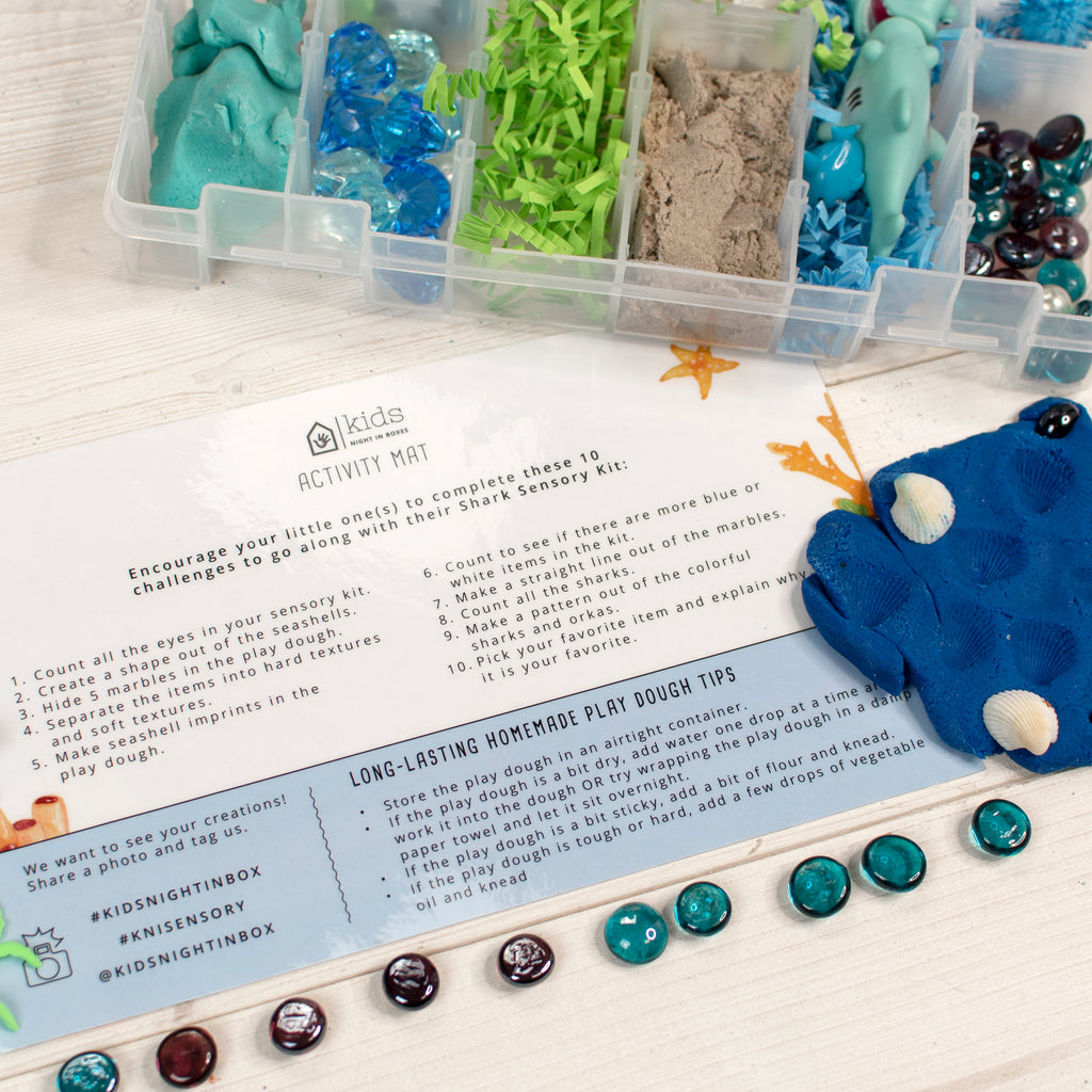 Shark Sensory Play Kit for Kids