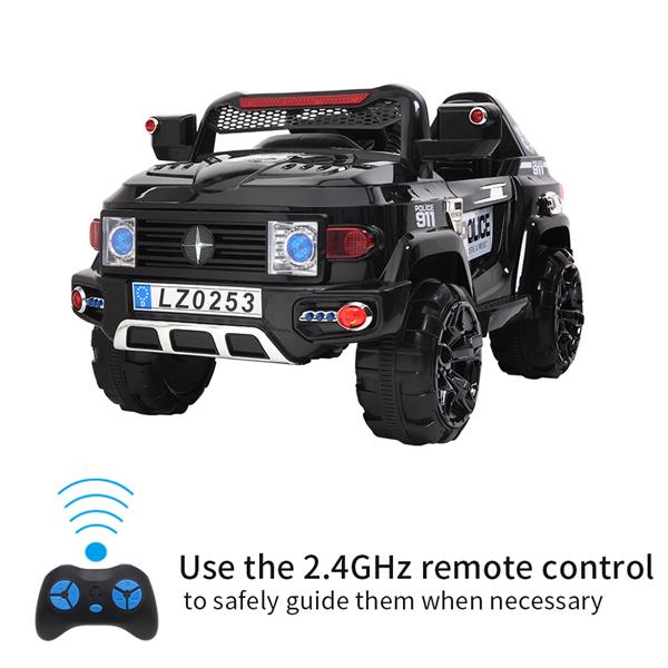 Kids Ride-On Police Car with Remote Control