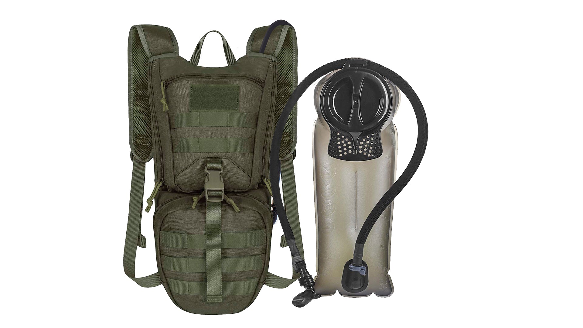 Insulated Hydration Backpack with 2.5L Bladder