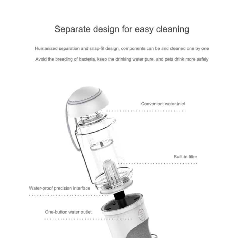 Portable Pet Water Bottle for Travel