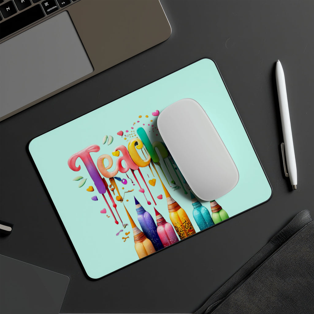 School Teacher Non-Slip Mouse Pad