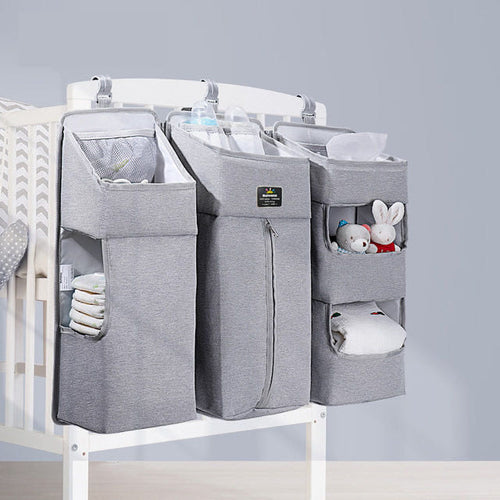 Baby diaper caddy organizer with dividers