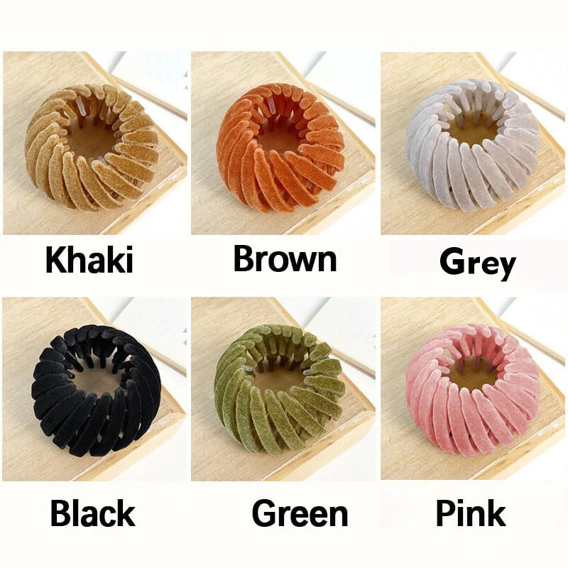 Bird Nest Bun Hair Claw Clip