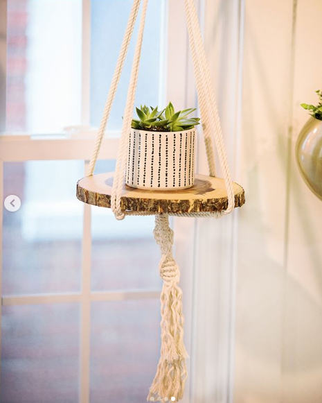 Macrame Plant Hanger and Pot Holder
