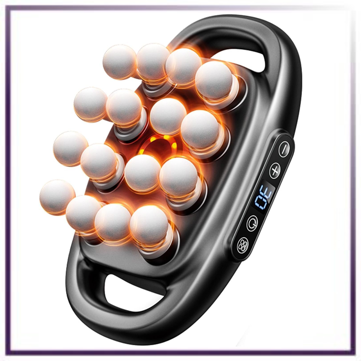 16-Head Deep Tissue Muscle Massage Gun